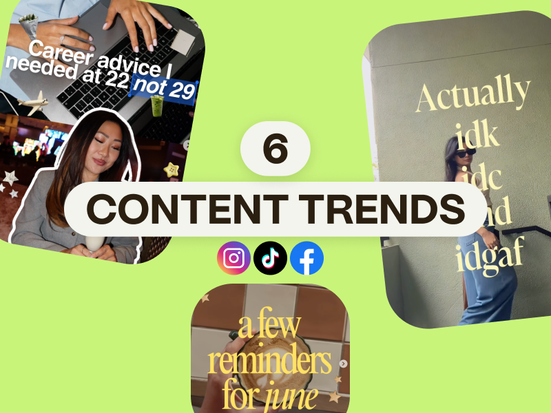 6 tendencias de contenido fresh para disparar tu alcance