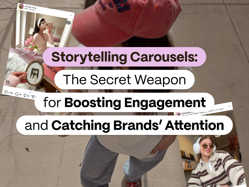 Carruseles con storytelling: el arma secreta para aumentar el engagement y captar la atención de las marcas