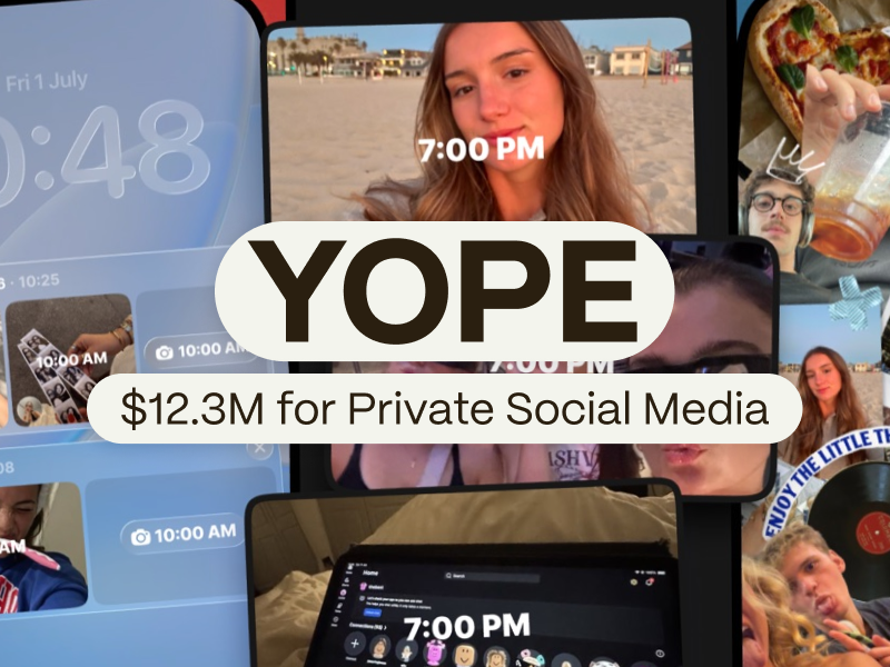 ¿Ya escuchaste hablar de Yope? La nueva red social levantó $12.3 millones para construir un mundo sin algoritmos ni anuncios