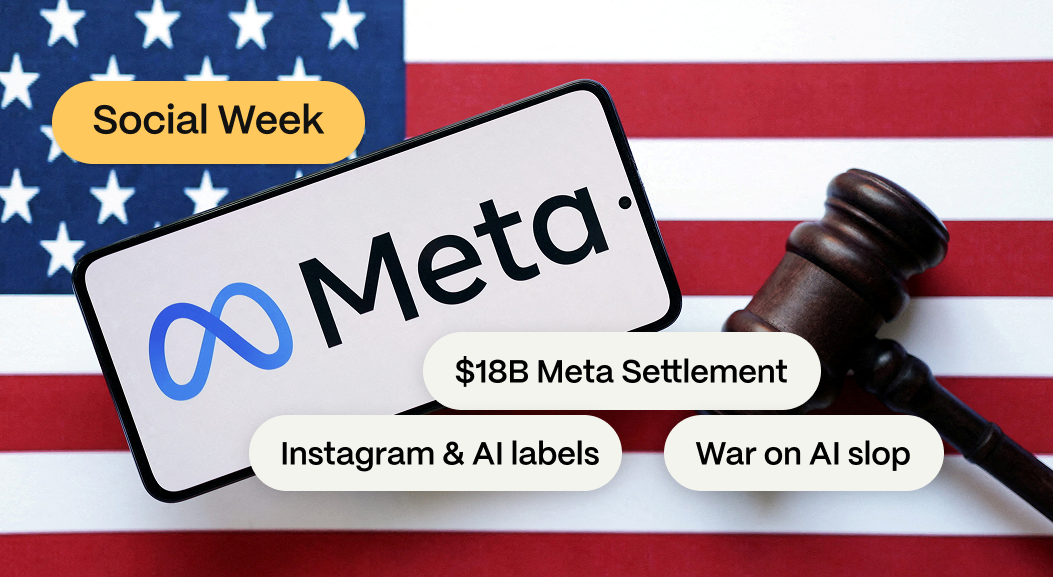 Multa récord para Meta, guerra al contenido genérico de IA en LinkedIn y nuevas reglas en Instagram